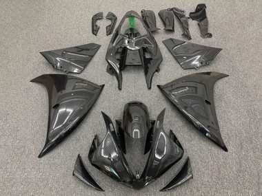 Best 2009-2011 Yamaha YZF 1000 R1 Motorcycle Fairings - Faux Carbon Fiber