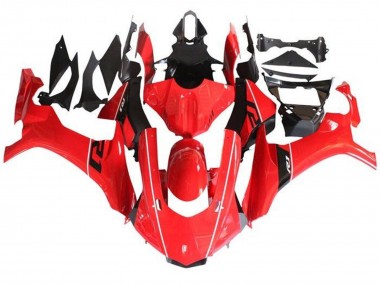 Best 2015-2019 Yamaha YZF 1000 R1 Motorcycle Fairings - Red Black White Stripe