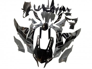 Best 2020-2025 Yamaha YZF 1000 R1 Motorcycle Fairings - Grey Black