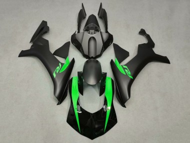 Best 2020-2025 Yamaha YZF 1000 R1 Motorcycle Fairings - Glossy Black Matte Black Green