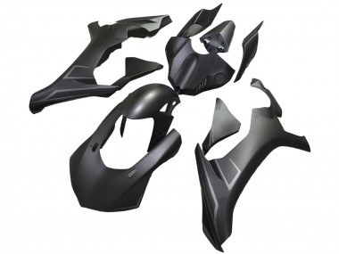 Best 2020-2025 Yamaha YZF 1000 R1 Motorcycle Fairings - Matte Black Silver