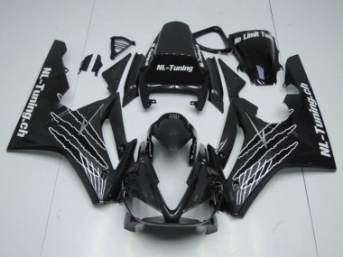 Best 2006-2008 Triumph Daytona 675 Triple Motorcycle Fairing Kits - Glossy Black