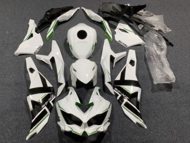 Best 2019-2025 Kawasaki ZX4R ZX-4RR Motorcycle Fairings - White Black Green