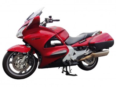 Best 2002-2016 Honda ST1300 Motorcycle Fairings - Red
