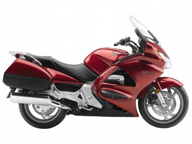 Best 2002-2016 Honda ST1300 Motorcycle Fairings - Dark Red