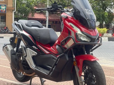 Best 2018-2021 Honda ADV150 Motorcycle Fairings - Red White Black