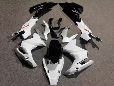 Best 2022-2024 Honda ADV160 Motorcycle Fairings - White Glossy Black