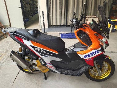 Best 2022-2024 Honda ADV160 Motorcycle Fairings - Orange White Red Blue Repsol Red Bull