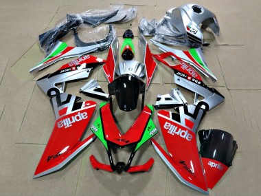 Best 2012-2018 Aprilia RS4 50 125 Motorcycle Fairings - Silver Red Green Glossy Black