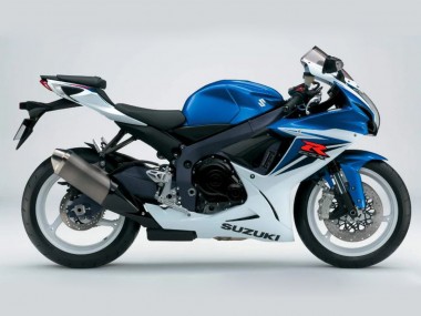 Best 2011-2024 Suzuki GSXR 600/750 Motorcycle Fairings - Blue White