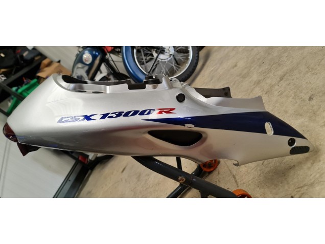 1996-2007 Suzuki GSXR 1300 Hayabusa Motorcycle Fairings - Blue White