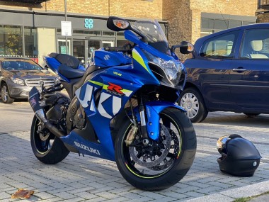 Best 2009-2016 Suzuki GSXR 1000 Motorcycle Fairings - Blue Green White