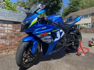 Best 2009-2016 Suzuki GSXR 1000 Motorcycle Fairings - Blue Green White