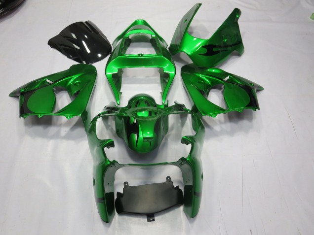 00-02 Green ZX6R Fairings 00-02 Green ZX6R Fairings