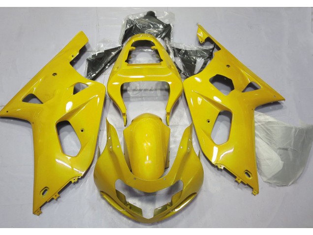 01-03 Bright Yellow GSXR 600-750 Fairings 01-03 Bright Yellow GSXR 600-750 Fairings