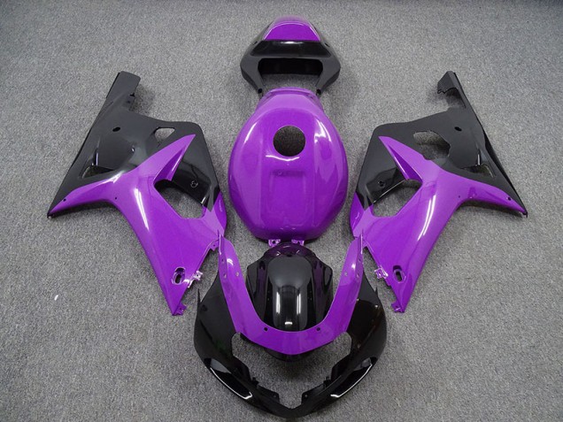01-03 Gloss Purple and Black GSXR 600-750 Fairings 01-03 Gloss Purple and Black GSXR 600-750 Fairings