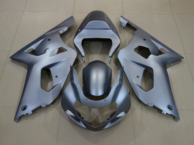 01-03 Matte Silver GSXR 600-750 Fairings 01-03 Matte Silver GSXR 600-750 Fairings