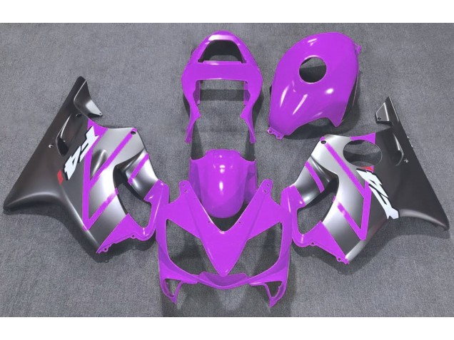 01-03 Purple and Matte Silver CBR600 F4i Fairings 01-03 Purple and Matte Silver CBR600 F4i Fairings