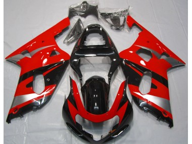 01-03 Red OEM Style GSXR 600-750 Fairings