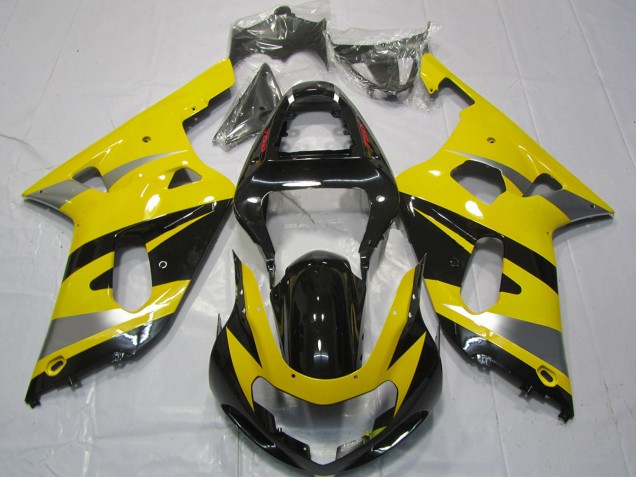 01-03 Yellow OEM Style GSXR 600-750 Fairings 01-03 Yellow OEM Style GSXR 600-750 Fairings