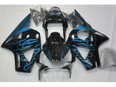 02-03 Light Blue Flame CBR954RR Fairings