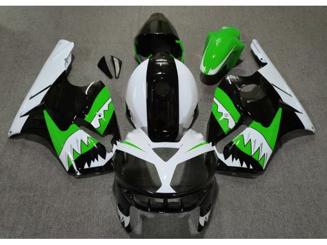 02-05 Green Shark ZX12R Fairings 02-05 Green Shark ZX12R Fairings