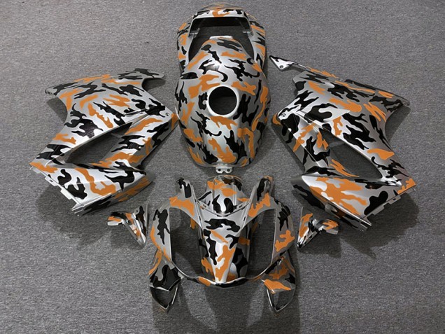 02-12 Orange Camo VFR800 Fairings 02-12 Orange Camo VFR800 Fairings