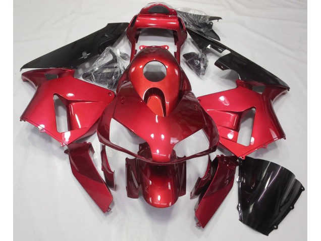 03-04 Candy Red Plain CBR600RR Fairings 03-04 Candy Red Plain CBR600RR Fairings