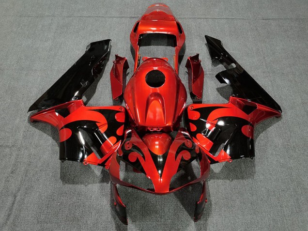 03-04 Gloss Deep Orange CBR600RR Fairings 03-04 Gloss Deep Orange CBR600RR Fairings