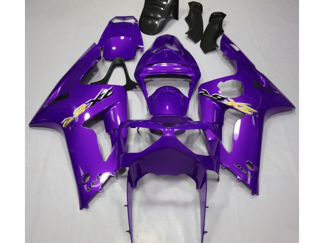 03-04 Gloss Purple ZX6R Fairings 03-04 Gloss Purple ZX6R Fairings
