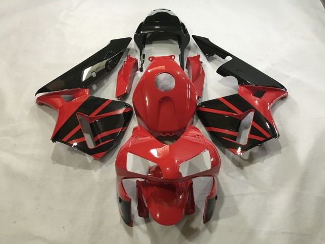 03-04 Gloss Red / Black CBR600RR Fairings 03-04 Gloss Red / Black CBR600RR Fairings