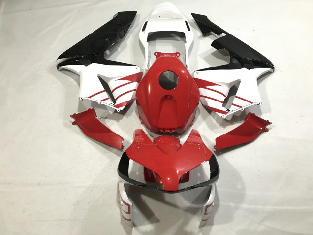 03-04 Gloss Red / Matte White CBR600RR Fairings 03-04 Gloss Red / Matte White CBR600RR Fairings