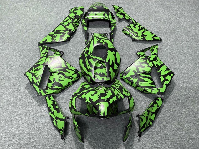03-04 Green Camo CBR600RR Fairings 03-04 Green Camo CBR600RR Fairings