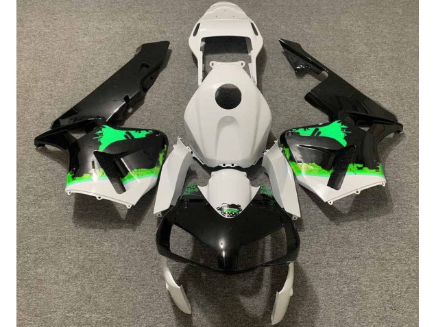 03-04 Green Splatter CBR600RR Fairings 03-04 Green Splatter CBR600RR Fairings
