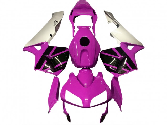 03-04 Hot Pink & Matte Silver CBR600RR Fairings 03-04 Hot Pink & Matte Silver CBR600RR Fairings
