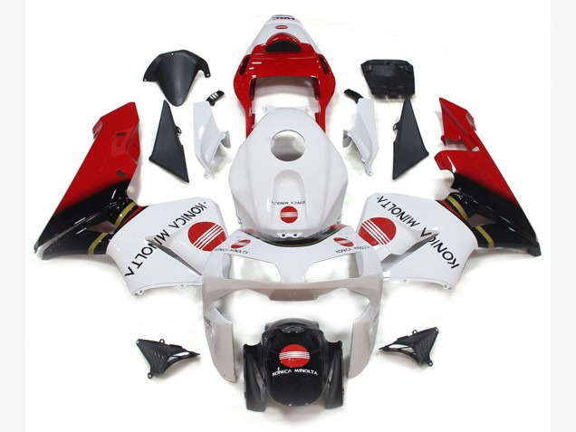 03-04 Konica Red CBR600RR Fairings 03-04 Konica Red CBR600RR Fairings