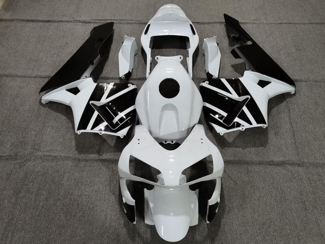 03-04 Pearl White and Black CBR600RR Fairings 03-04 Pearl White and Black CBR600RR Fairings