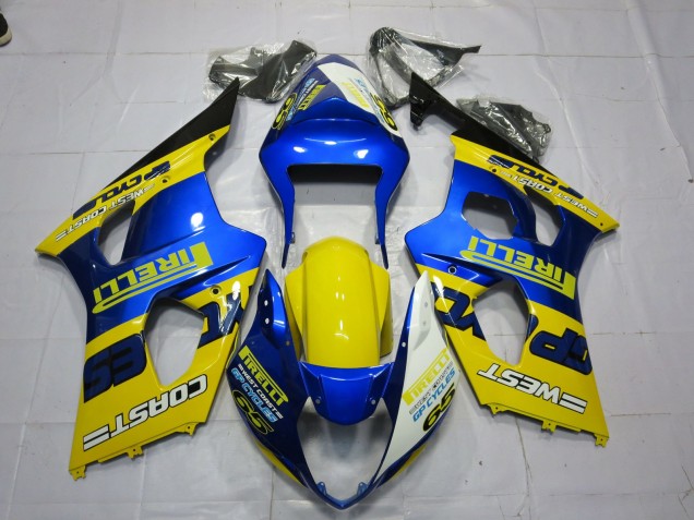 03-04 Pirelli GSXR 1000 Fairings 03-04 Pirelli GSXR 1000 Fairings