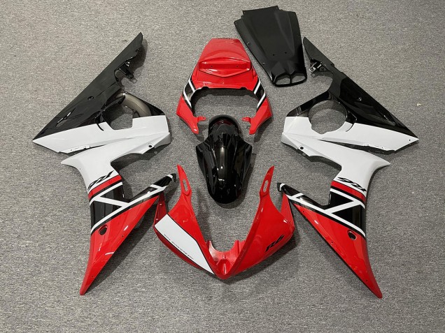 03-04 Red White and Black R6 Fairings 03-04 Red White and Black R6 Fairings