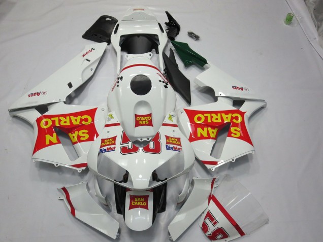 03-04 San Carlo 58 CBR600RR Fairings 03-04 San Carlo 58 CBR600RR Fairings