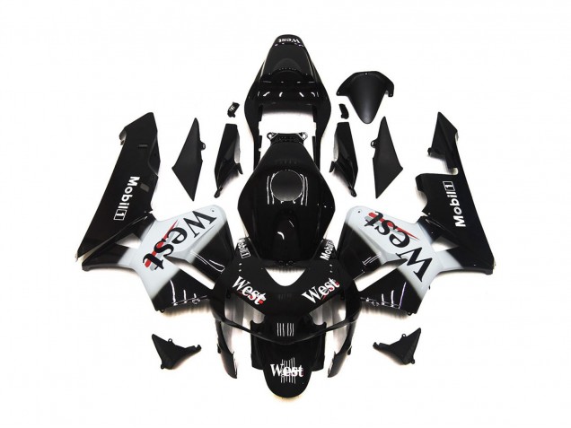 03-04 West Mobil 1 CBR600RR Fairings 03-04 West Mobil 1 CBR600RR Fairings