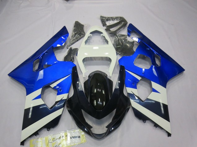 04-05 Blue White GSXR 600-750 Fairings 04-05 Blue White GSXR 600-750 Fairings