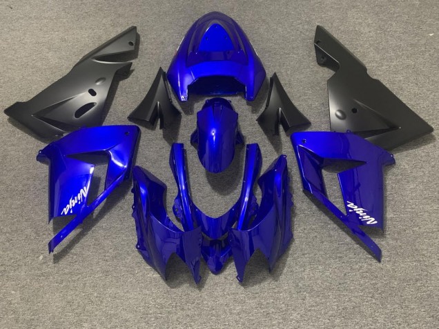 04-05 Gloss Blue and Black ZX10R Fairings 04-05 Gloss Blue and Black ZX10R Fairings