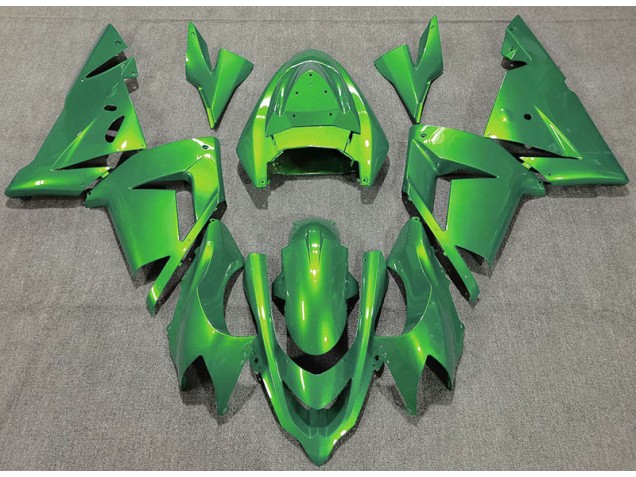 04-05 Gloss Green ZX10R Fairings 04-05 Gloss Green ZX10R Fairings
