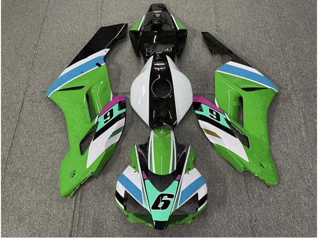 04-05 Green 6 CBR1000RR Fairings 04-05 Green 6 CBR1000RR Fairings