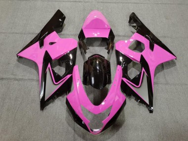 04-05 Light Pink and Black GSXR 600-750 Fairings