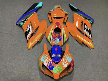 04-05 Orange Shark CBR1000RR Fairings