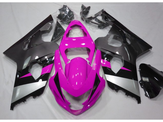 04-05 Pink and Silver GSXR 600-750 Fairings 04-05 Pink and Silver GSXR 600-750 Fairings