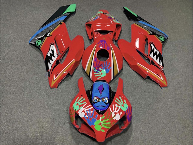 04-05 Red Shark CBR1000RR Fairings 04-05 Red Shark CBR1000RR Fairings
