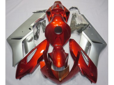 04-05 Red Silver CBR1000RR Fairings